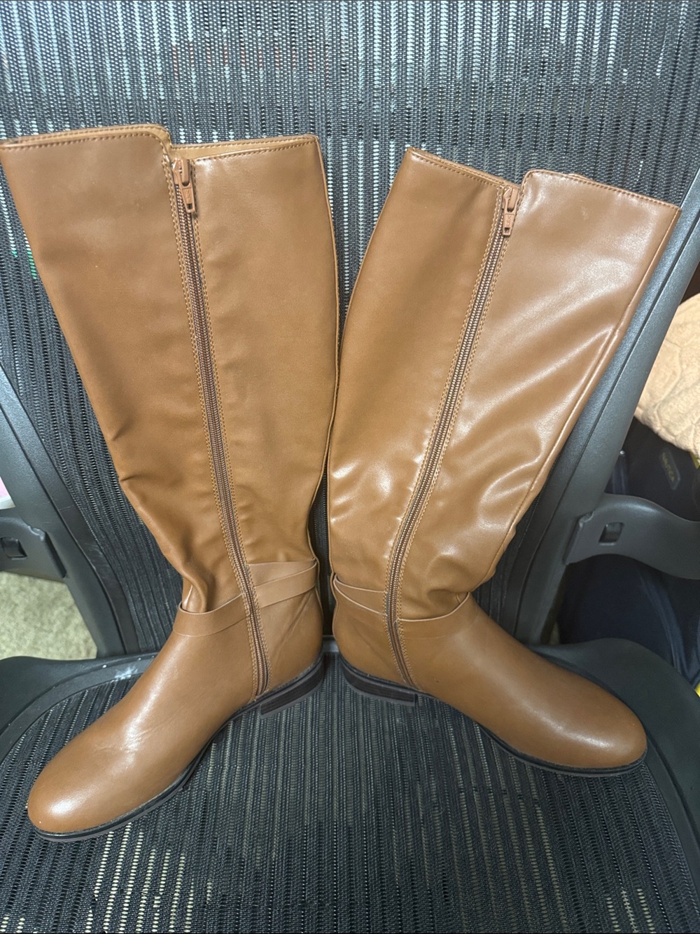 Aldo Over-the-Knee Boots in Chestnut
